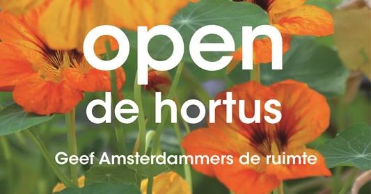 Open de Hortus!