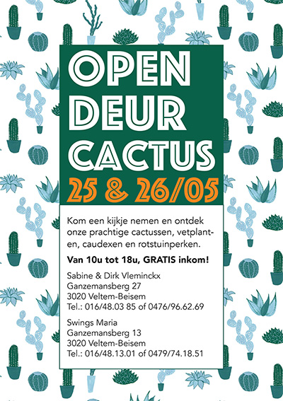 25 en 26 mei: open dag bij Belgische liefhebbers