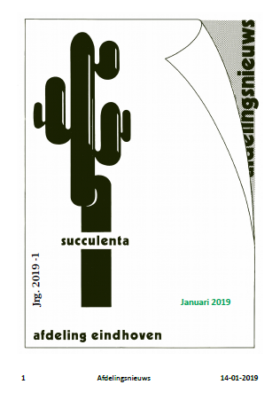 Afdelingsnieuws afd. Eindhoven verschenen