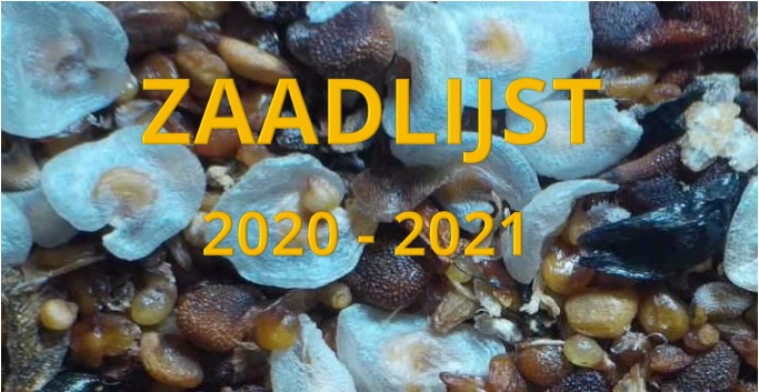 Uitverkoop zaden Clichéfonds voor leden [update!]