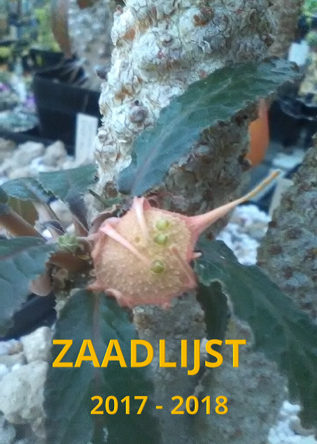 Zaadlijst 2017 – 2018 online